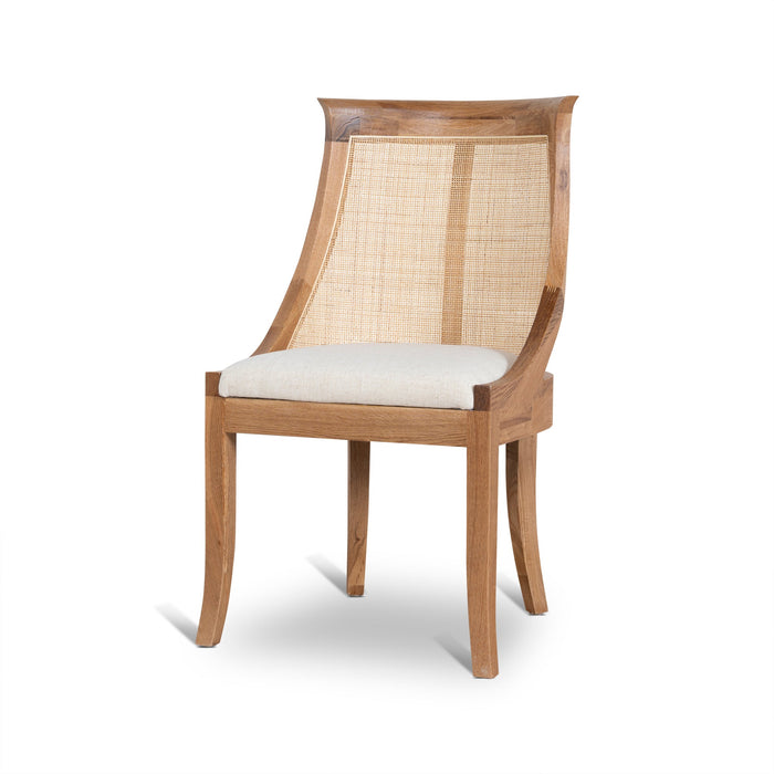 Set of 2 - Arla Dining Chair - Dawn Beige