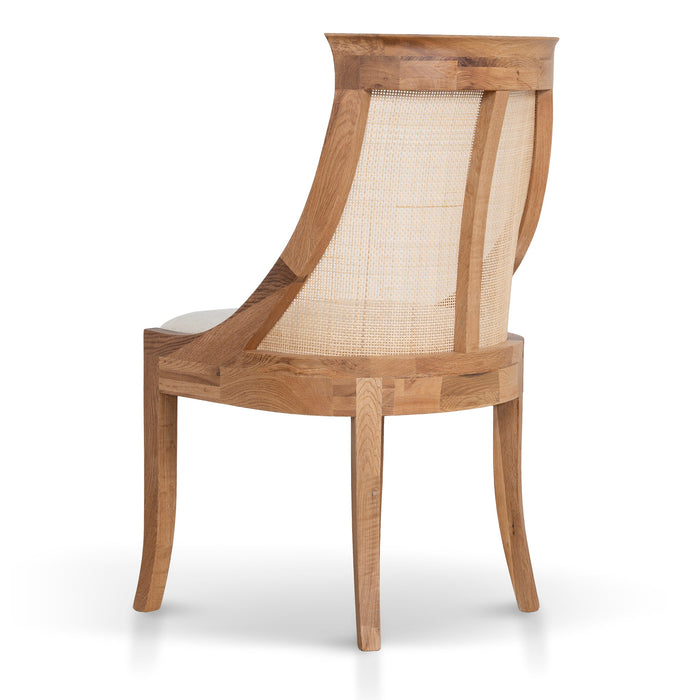 Set of 2 - Arla Dining Chair - Dawn Beige