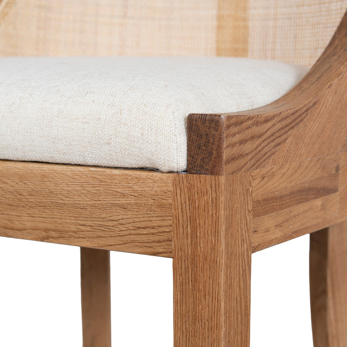 Set of 2 - Arla Dining Chair - Dawn Beige