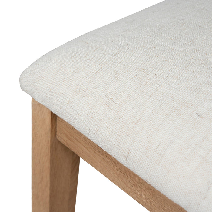 Set of 2 - Margie Fabric Dining Chair - Dawn Beige