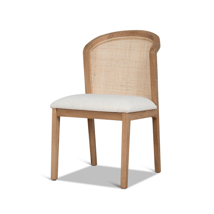 Set of 2 - Margie Fabric Dining Chair - Dawn Beige
