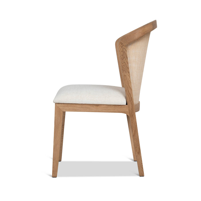 Set of 2 - Margie Fabric Dining Chair - Dawn Beige