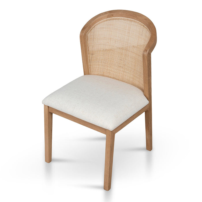 Set of 2 - Margie Fabric Dining Chair - Dawn Beige