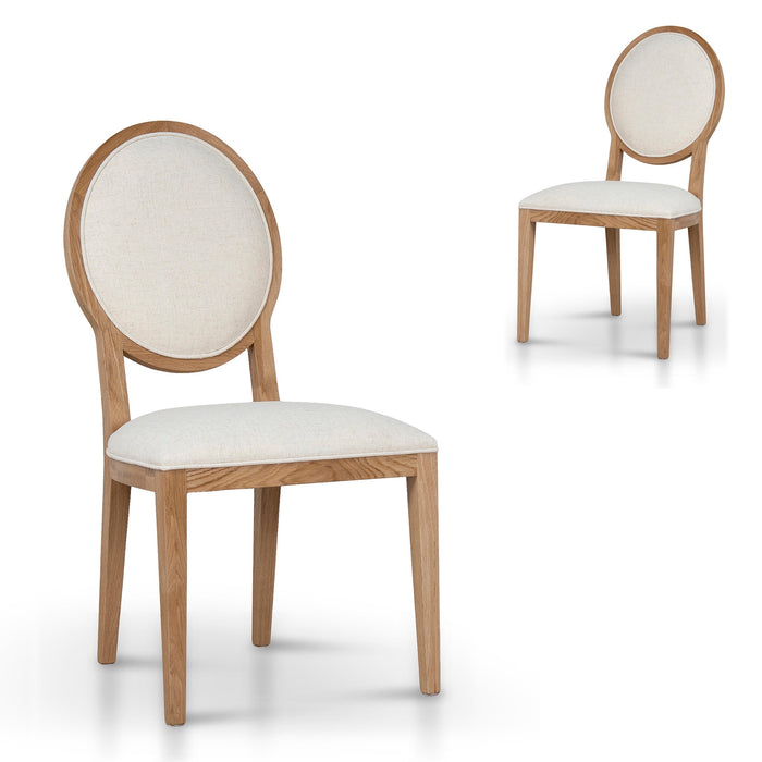Natural Dining Chair - Dawn Beige (Set of 2)