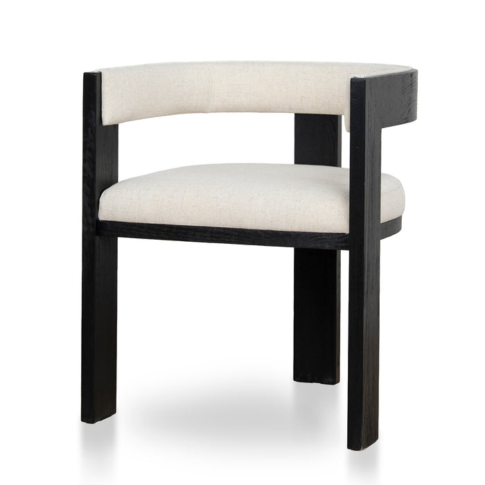 Black ELM Dining Chair - Dawn Beige (Set of 2)