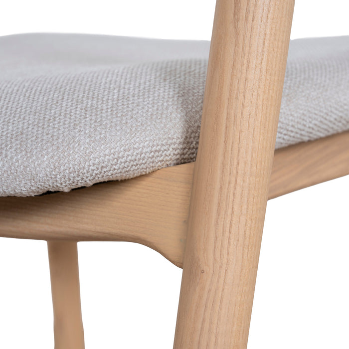 Set of 2 - Marlow Natural Dining Chair - Naxos Beige