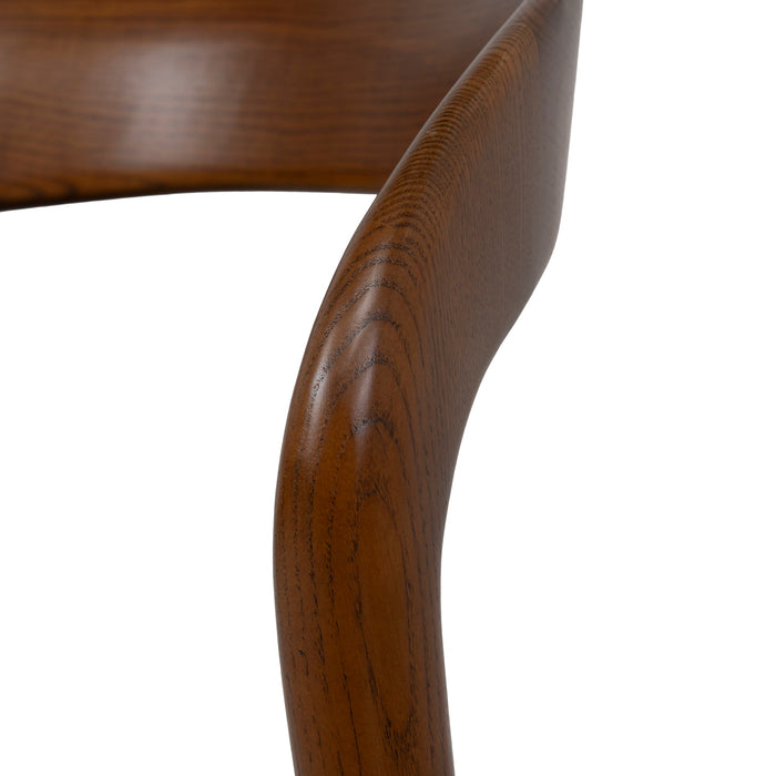 Set of 2 - Marlow Walnut Dining Chair - Naxos Beige