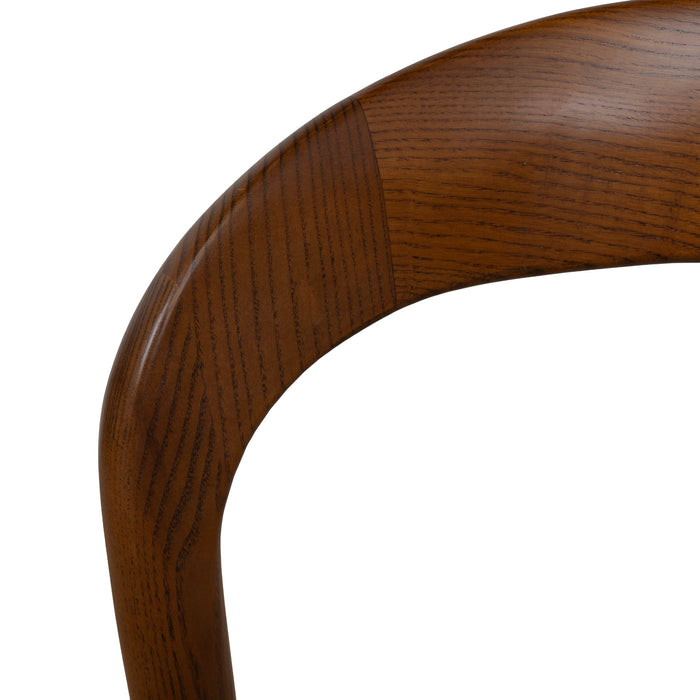 Set of 2 - Marlow Walnut Dining Chair - Naxos Beige