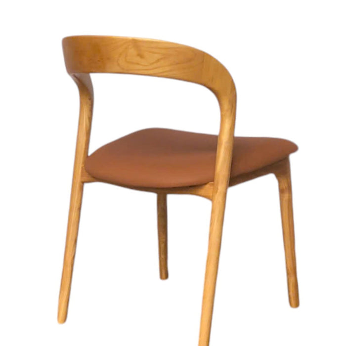 Set of 2 - Marlow Natural Dining Chair - Naxos Tan