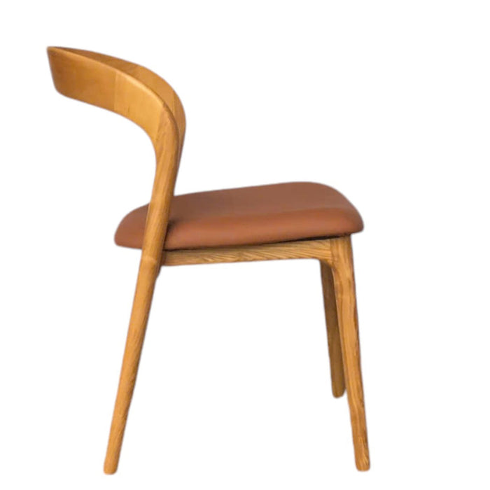 Set of 2 - Marlow Natural Dining Chair - Naxos Tan