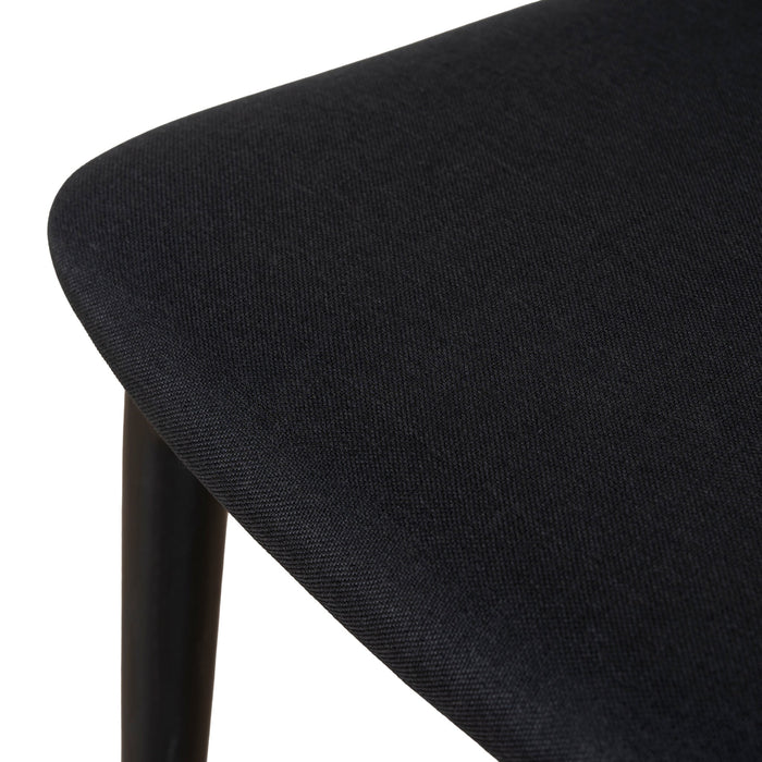 Set of 2 - Marlow Dining Chair - Full Black