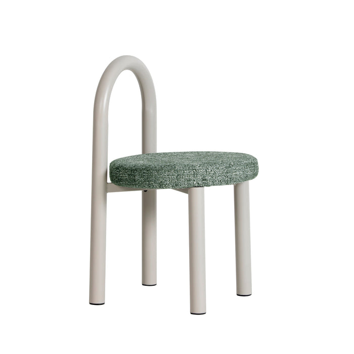 Light Grey Dining Chair - Spring Green (Set of 2)
