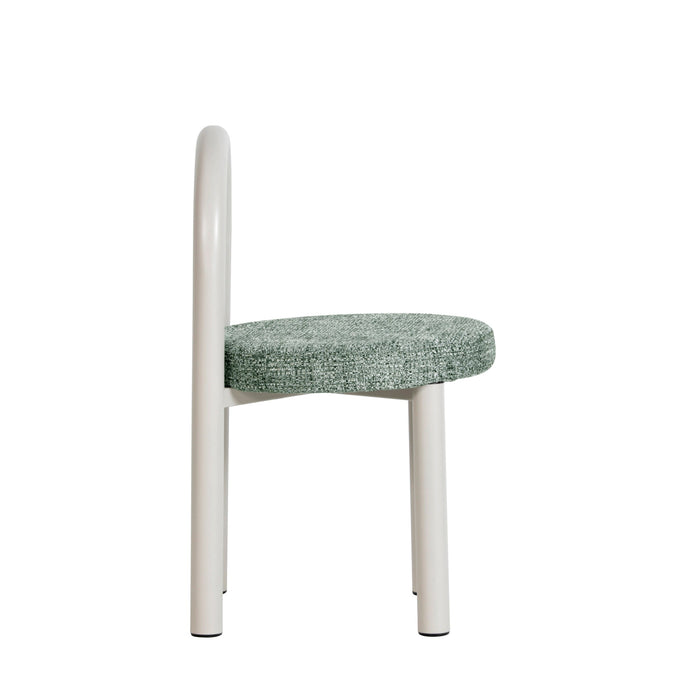 Light Grey Dining Chair - Spring Green (Set of 2)