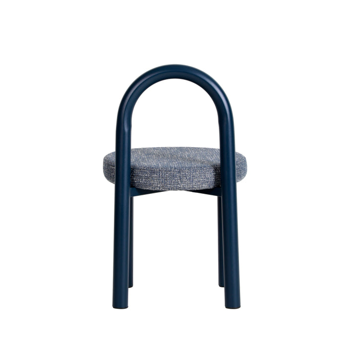 Set of 2 - Luzia Navy Dining Chair - Prussian Blue