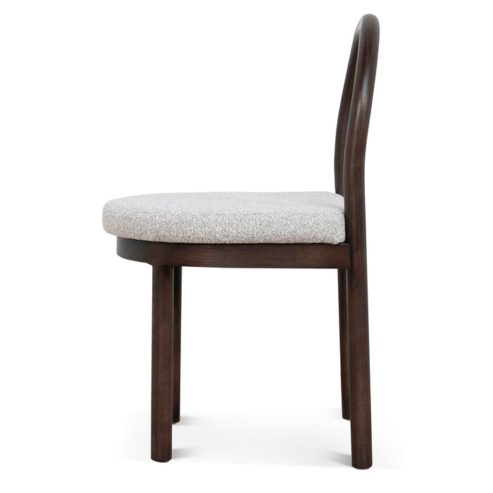 Brown Dining Chair - Clay Grey (Set of 2)