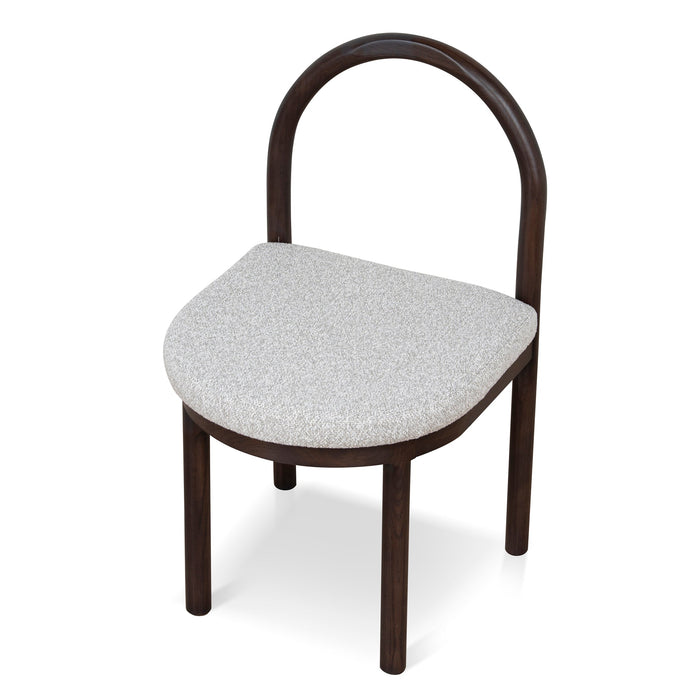 Brown Dining Chair - Clay Grey (Set of 2)
