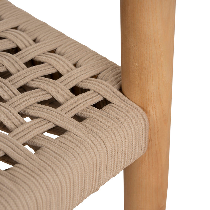Set of 2 - Renley Natural Dining Chair - Naxos Latte Rope