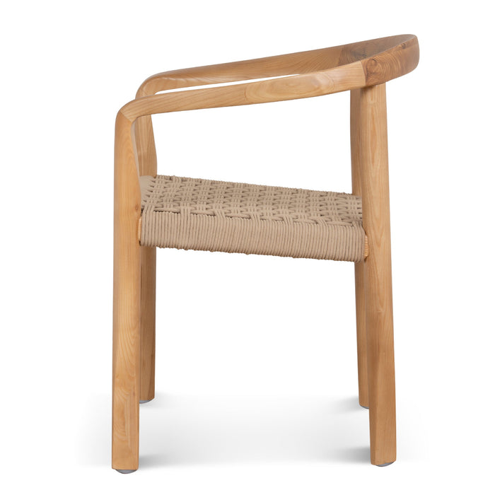 Natural Dining Chair - Naxos Latte Rope (Set of 2)