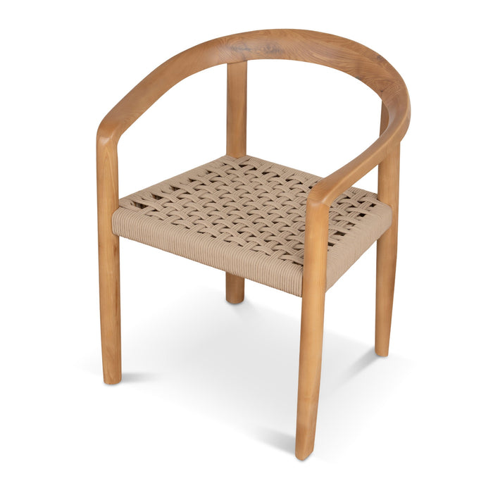 Natural Dining Chair - Naxos Latte Rope (Set of 2)