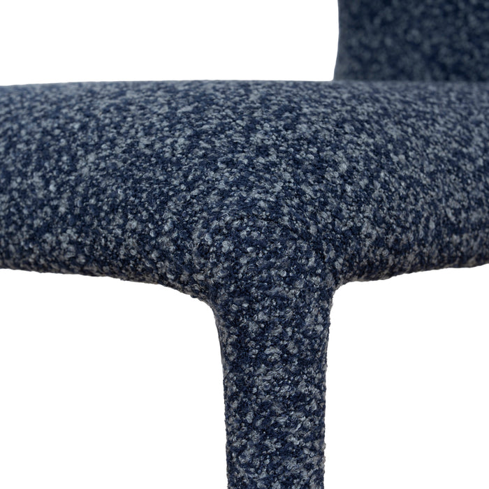 Set of 2 - Solenne Dining Chair - Midnight Blue