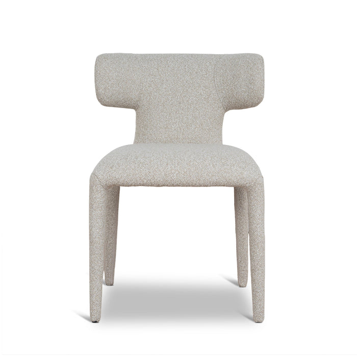 Set of 2 - Solenne Dining Chair - Oatmeal Beige