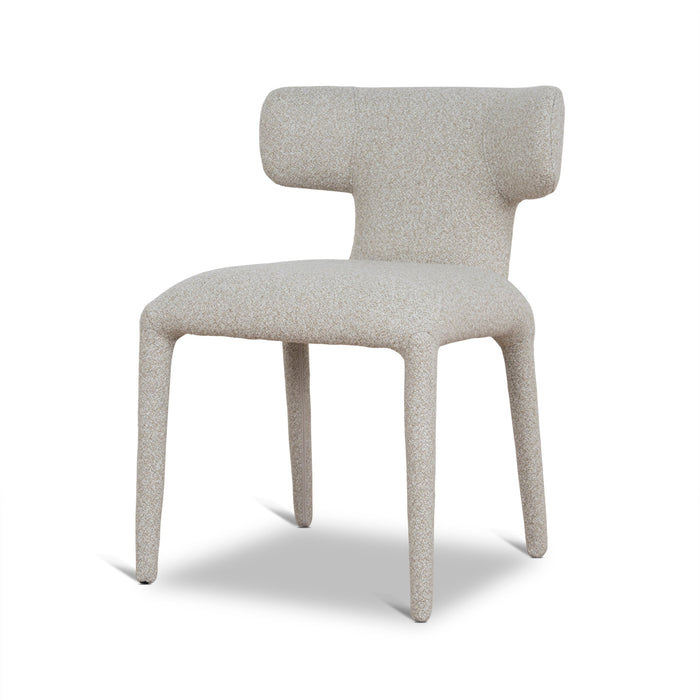 Set of 2 - Solenne Dining Chair - Oatmeal Beige