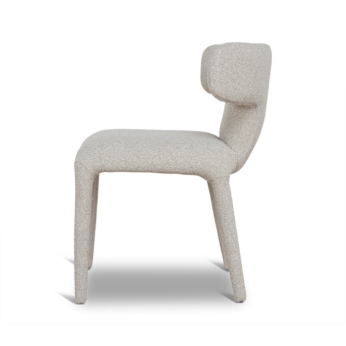 Set of 2 - Solenne Dining Chair - Oatmeal Beige