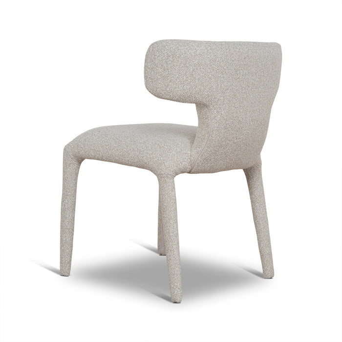 Set of 2 - Solenne Dining Chair - Oatmeal Beige