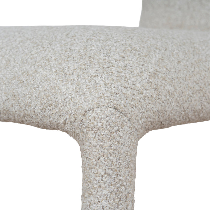 Set of 2 - Solenne Dining Chair - Oatmeal Beige