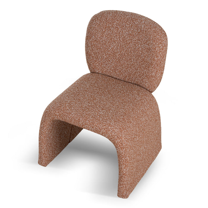 Set of 2 - Ardelle Dining Chair - Terracotta Brown