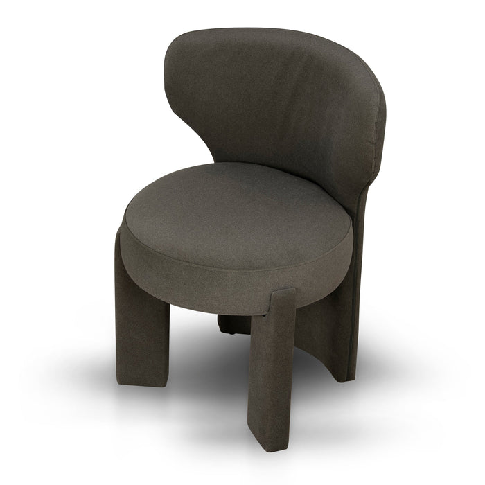 Cory Fabric Dining Chair - Dark Moss Green