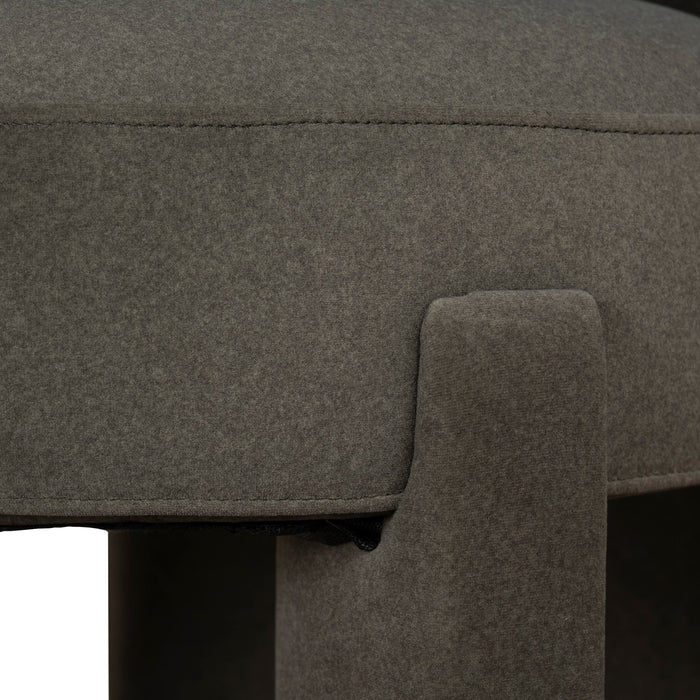 Cory Fabric Dining Chair - Dark Moss Green