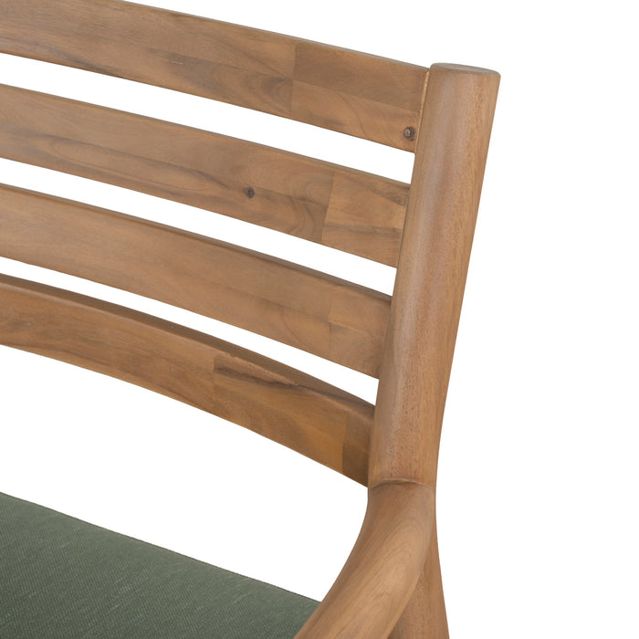 Albinor Outdoor Lounge Chair - Royal Stone Green