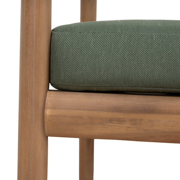 Albinor Outdoor Lounge Chair - Royal Stone Green