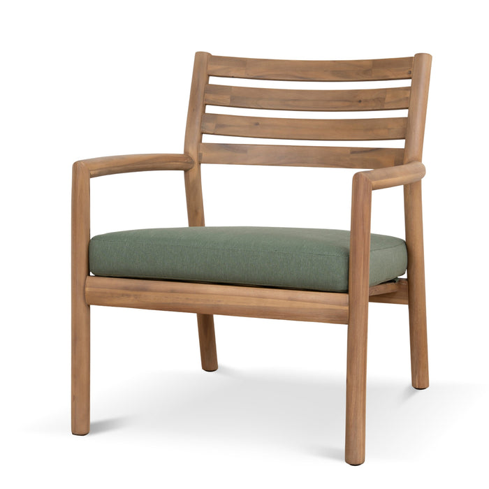 Albinor Outdoor Lounge Chair - Royal Stone Green