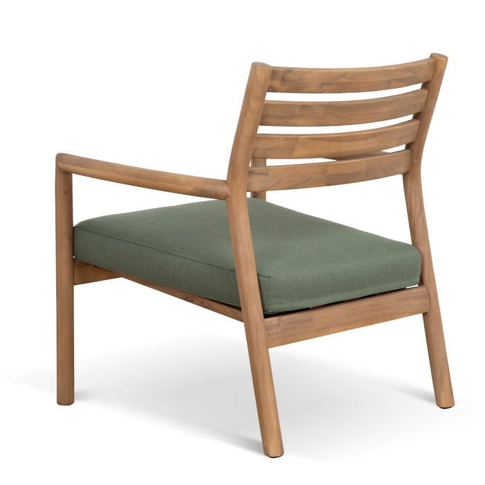 Albinor Outdoor Lounge Chair - Royal Stone Green