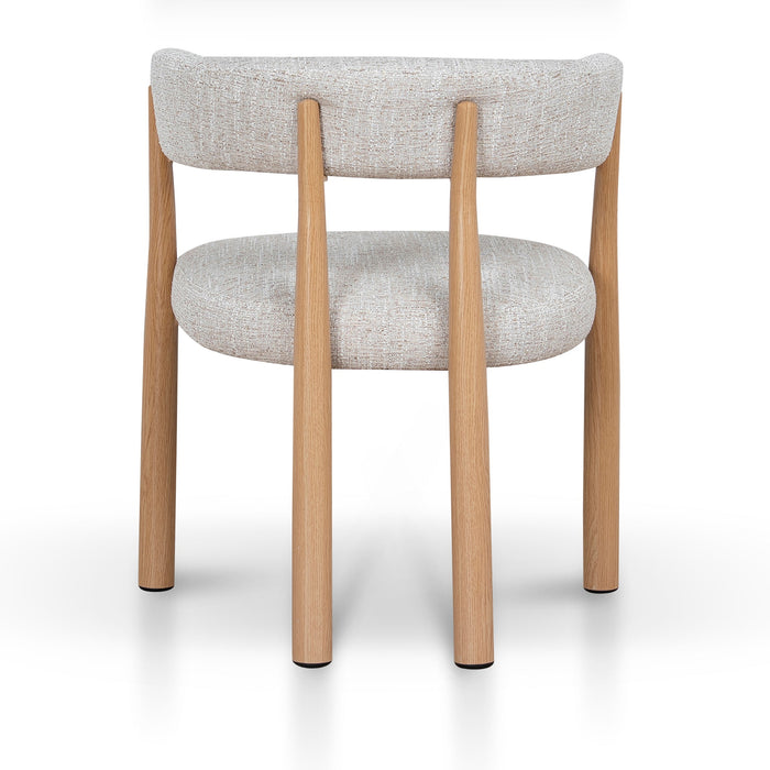 Set of 2 - Delvaux Natural Dining Chair - Kalunfu Beige