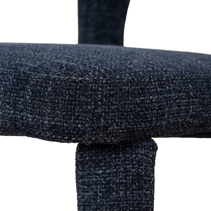 Set of 2 - Soreta Blue Sand Dining Chair - Moss Navy