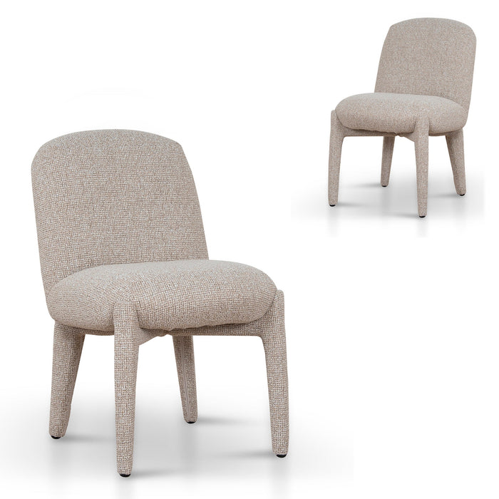 Set of 2 - Belmira Dining Chair - Verona Sand Weave