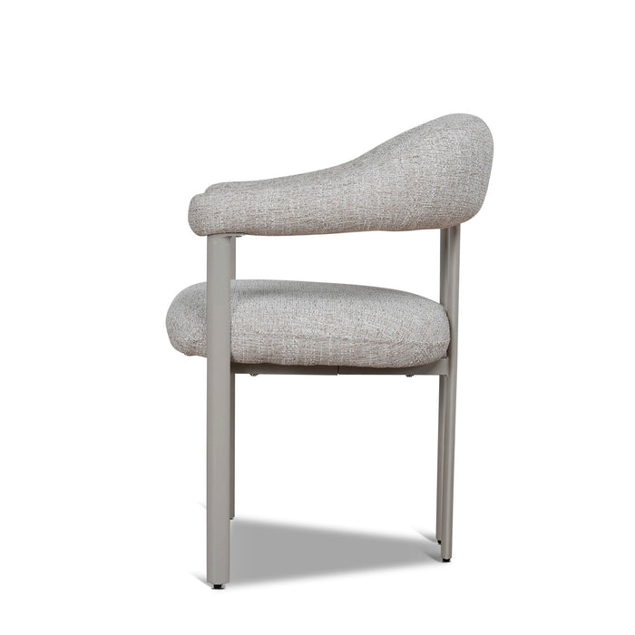 Cream Dining Chair - Pale Beige (Set of 2)