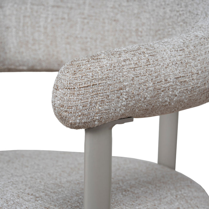 Cream Dining Chair - Pale Beige (Set of 2)
