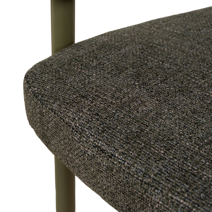 Set of 2 - Elvika Green Dining Chair - Kaitoke Green