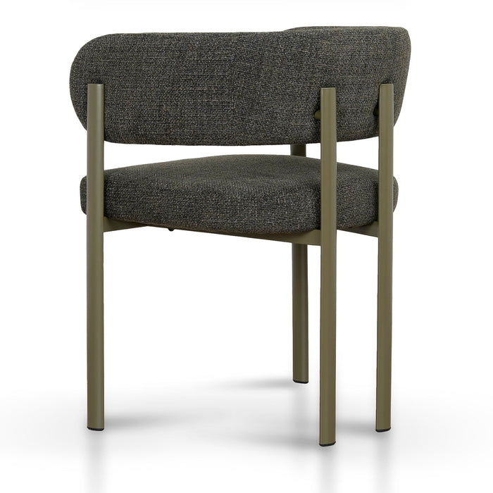Set of 2 - Elvika Green Dining Chair - Kaitoke Green
