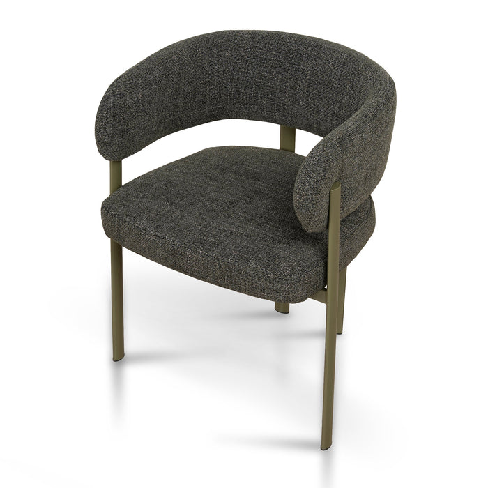 Set of 2 - Elvika Green Dining Chair - Kaitoke Green