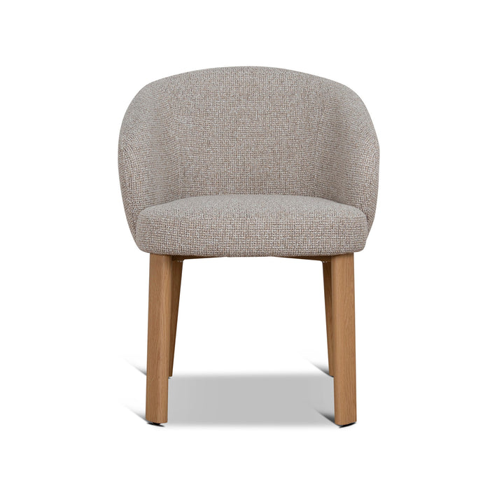 Set of 2 - Elverum Natural Dining Chair - Verona Sand Weave