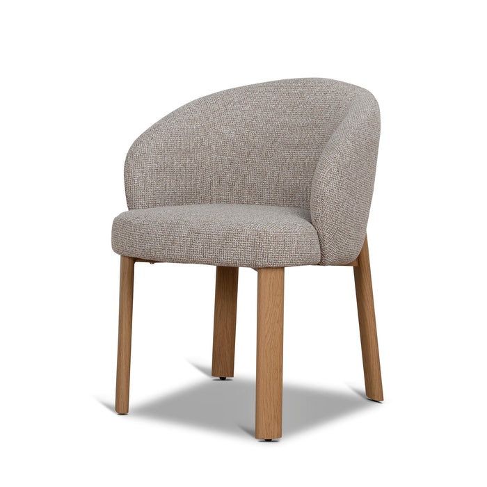 Set of 2 - Elverum Natural Dining Chair - Verona Sand Weave