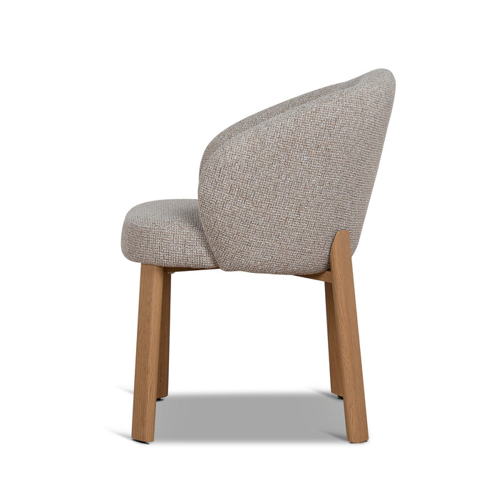 Set of 2 - Elverum Natural Dining Chair - Verona Sand Weave