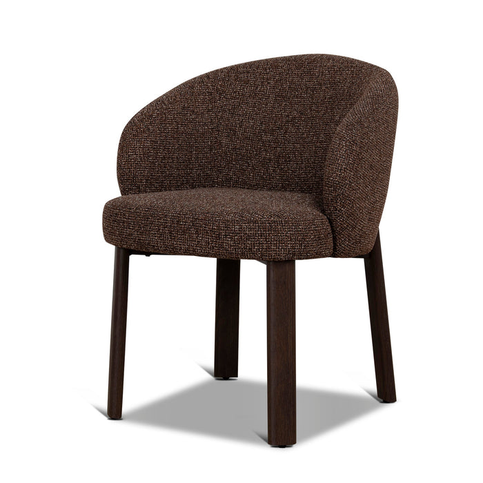 Walnut Dining Chair - Verona Cinnamon Weave (Set of 2)