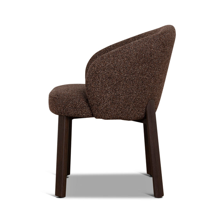 Walnut Dining Chair - Verona Cinnamon Weave (Set of 2)