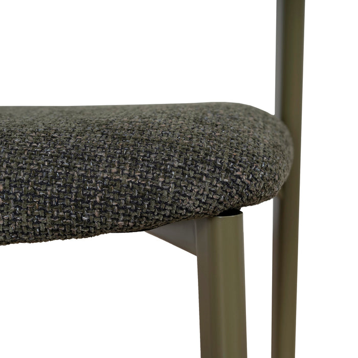 Set of 2 - Jonstel Green Dining Chair - Kaitoke Green